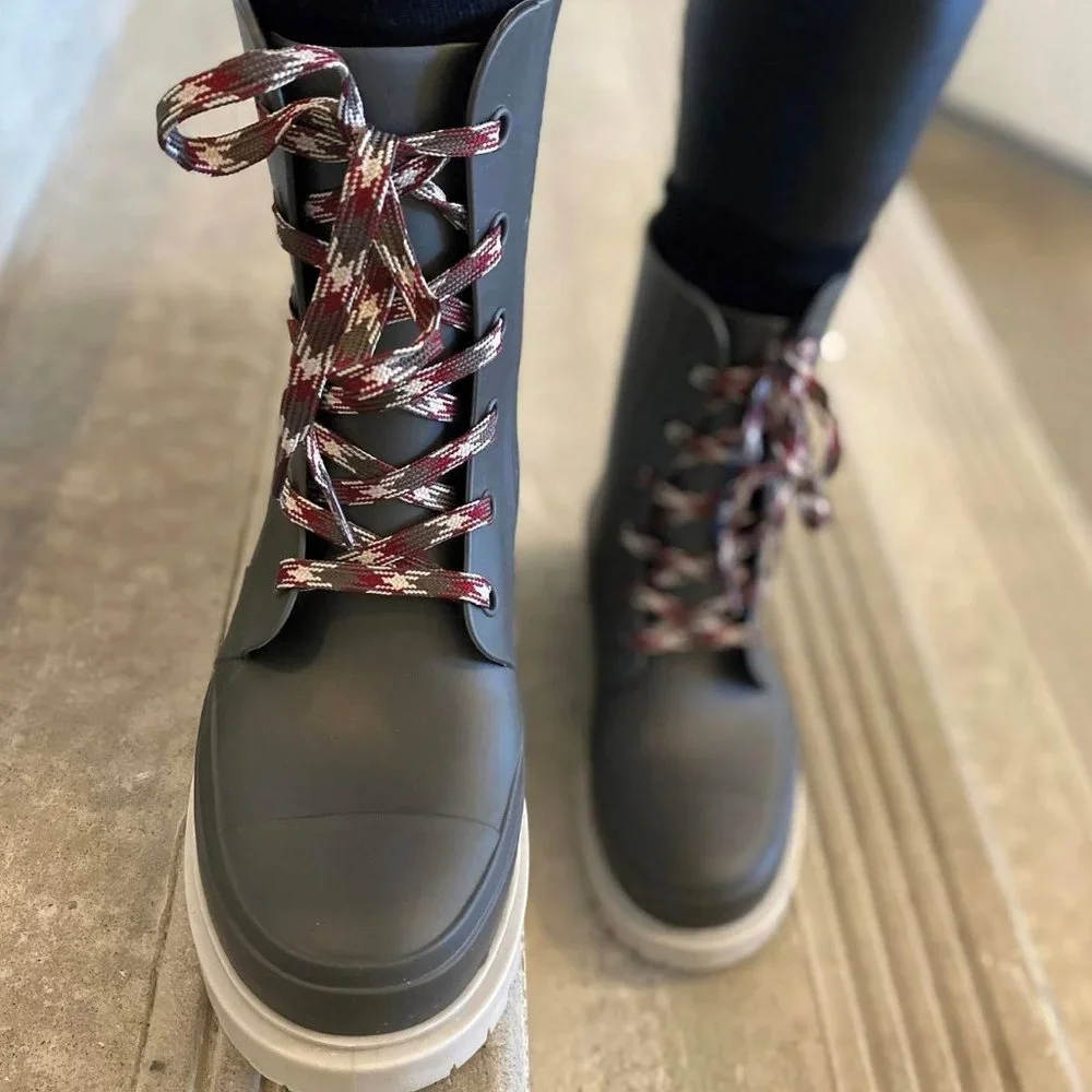 Cougar Madrid Waterproof Combat Rain Boot Pavement